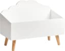 Zeller Present Spielzeugtruhe Wolke Weiß MDF Nordisch Bild 2