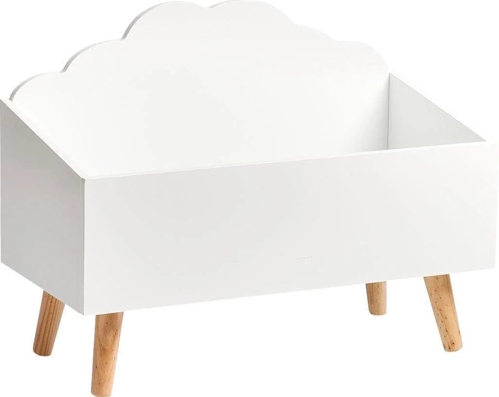 Zeller Present Spielzeugtruhe Wolke Weiß MDF Nordisch - Bild 2