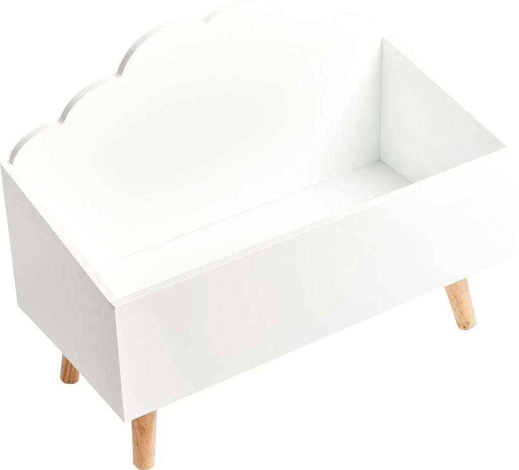 Zeller Present Spielzeugtruhe Wolke Weiß MDF Nordisch - Bild 4