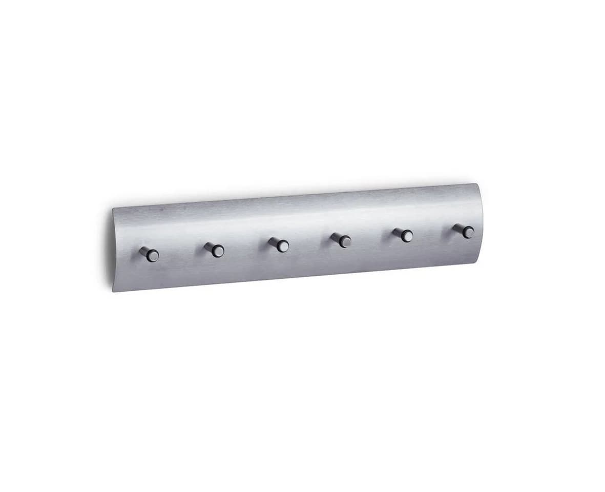 Zeller Present Schlüsselleiste Edelstahl Aluminium Silber
