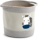 ZELLER PRESENT Aufbewahrungskorb Zebra Grau 30x30x30cm Bild 1
