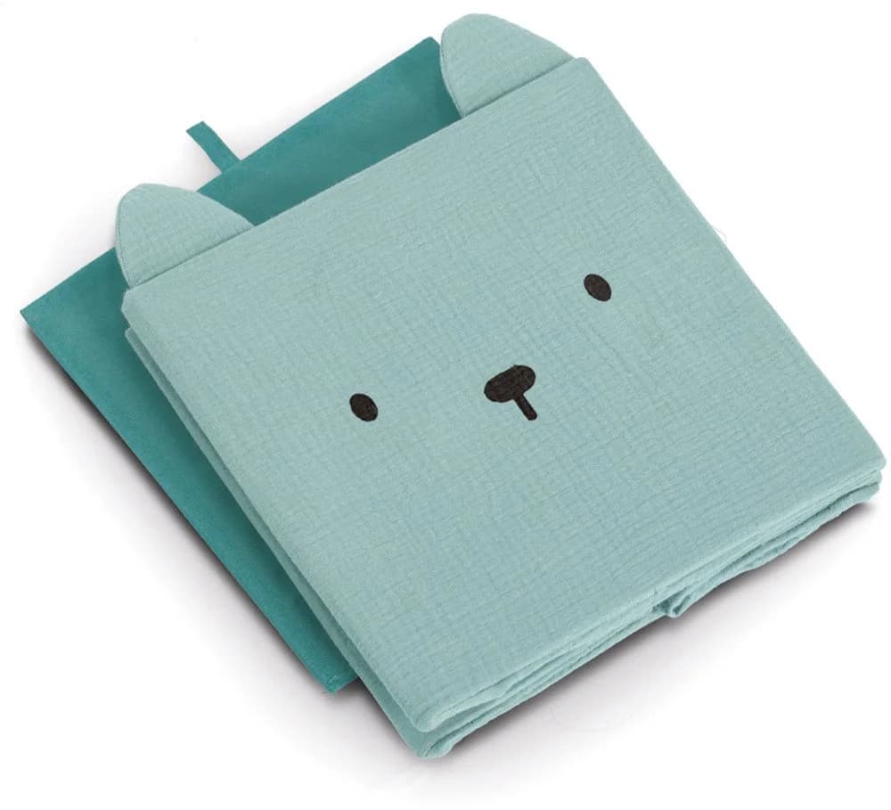 Zeller Present Aufbewahrungsbox Bär Mint Musselin - Bild 3