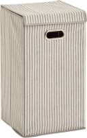 ZELLER PRESENT Wäschesortierer Stripes Beige Polypropylen Bild 1