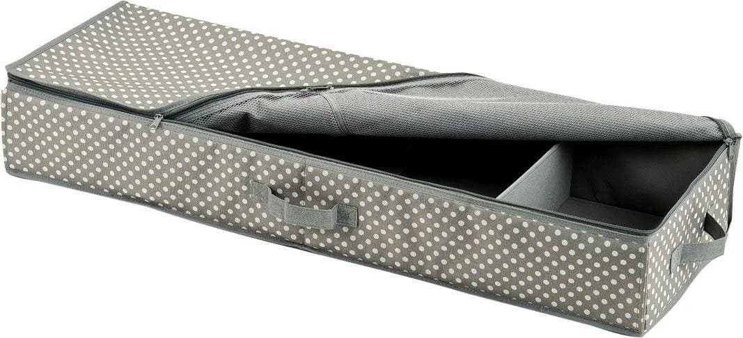 Zeller Present Geschenkpapier-Organizer Aufbewahrungstasche Grau Polyester - Bild 5