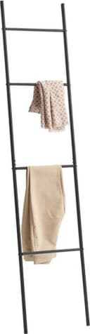 Zeller Present Dekoleiter Schwarz Industrial-Style Handtuchhalter Bild 1