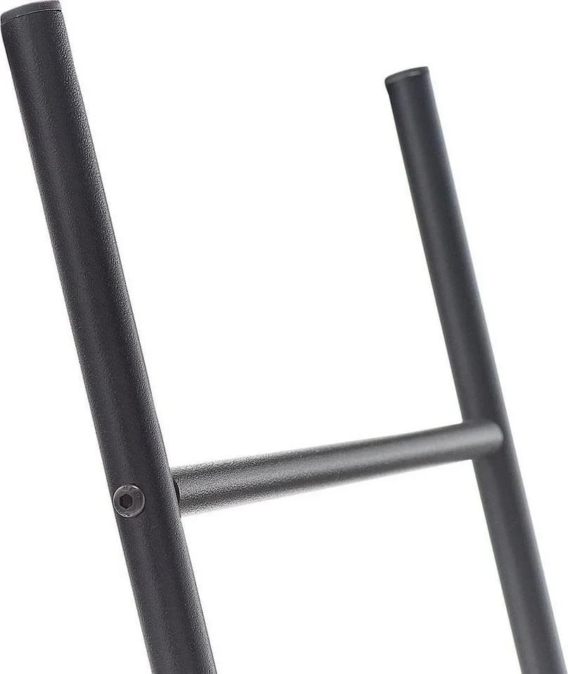 Zeller Present Dekoleiter Schwarz Industrial-Style Handtuchhalter - Bild 3