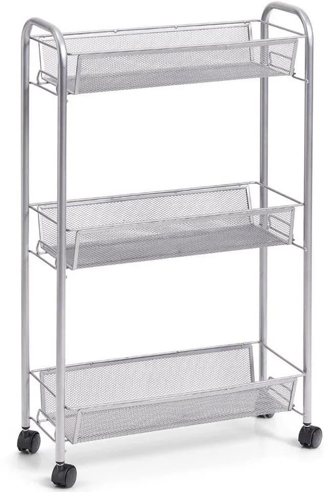 Zeller Present Rollwagen Mesh 3 Ablagekörbe 70,5 cm - Bild 2