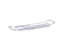 Zeller Present Badewannenablage ausziehbar Metall verchromt Silber 65,5-76,5 x 15,5 x 4 cm Bild 2