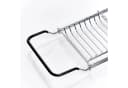 Zeller Present Badewannenablage ausziehbar Metall verchromt Silber 65,5-76,5 x 15,5 x 4 cm Bild 3