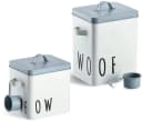 Vorratsdose ZELLER PRESENT "Woof" - Hundefutter Dose blau Bild 3