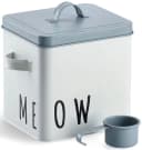 Vorratsdose ZELLER PRESENT Meow blau/weiß für Katzenfutter Bild 2