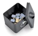 Zeller Present Ablageregal Waschtab-Box Metall Grau Bild 1