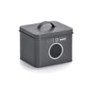 Zeller Present Ablageregal Waschtab-Box Metall Grau Bild 2