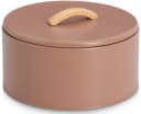 Zeller Present Aufbewahrungsbox 2400 ml, Metall, Mocha, Holzgriff, Aromaschutz Bild 2