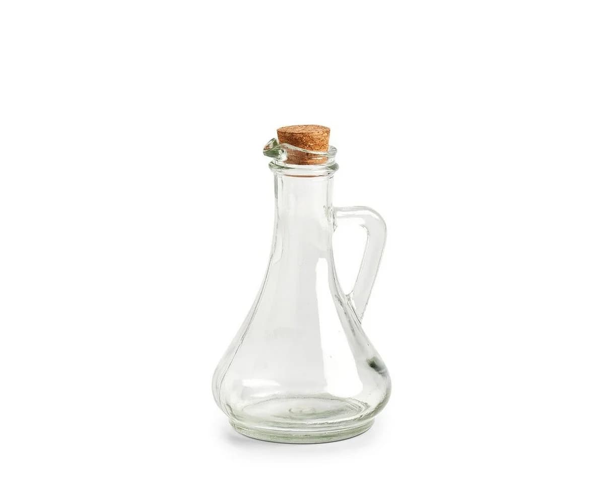 Zeller Present Essig-Ölflasche Glas Kork 270ml Transparent - Bild 2