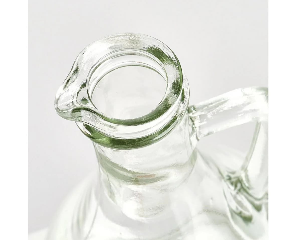Zeller Present Essig-Ölflasche Glas Kork 270ml Transparent - Bild 3