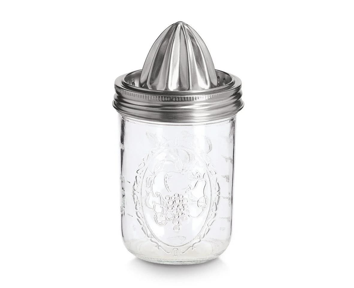 Zeller Present Saftpresse 450 ml Glas/Edelstahl