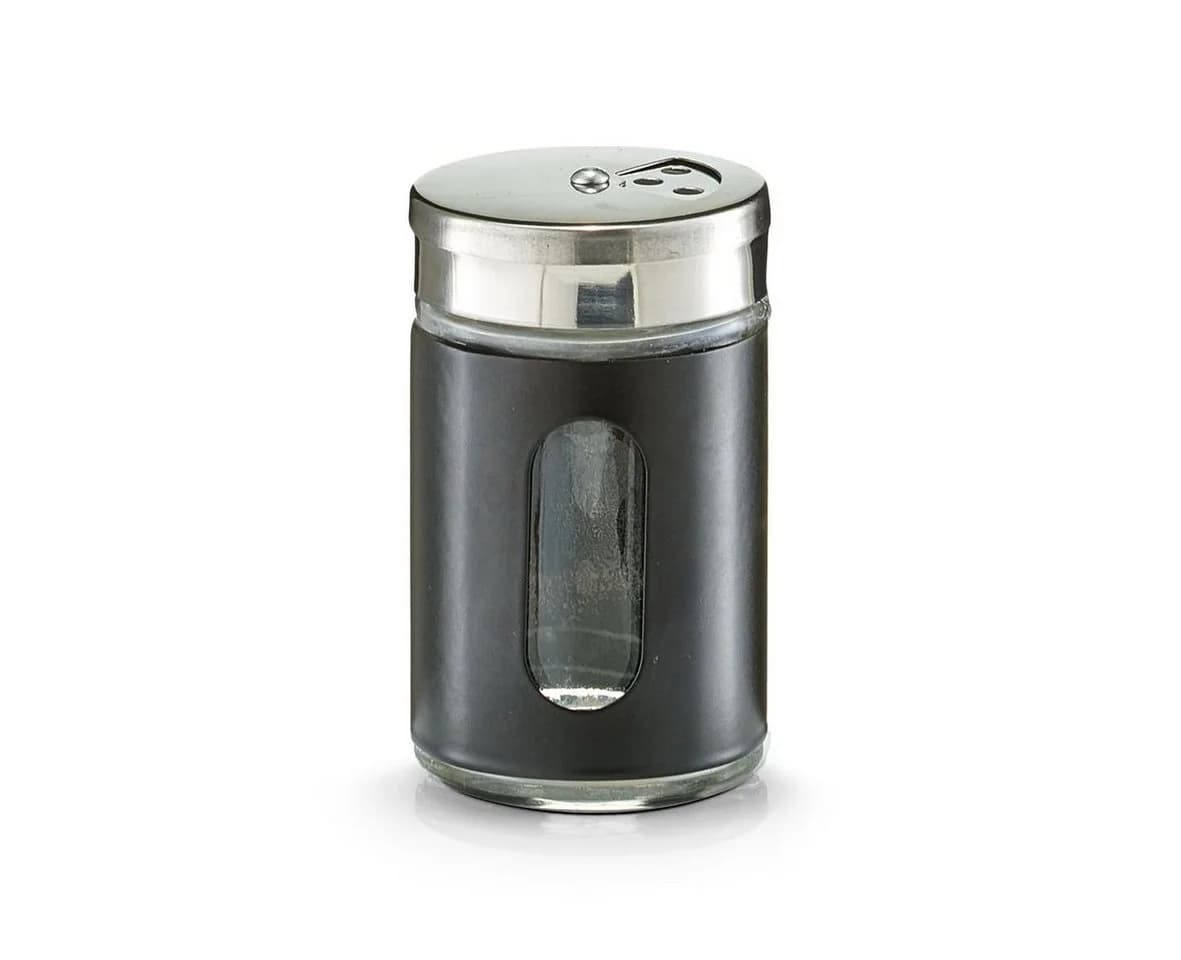 Zeller Present Gewürzstreuer NOIR Schwarz Metall