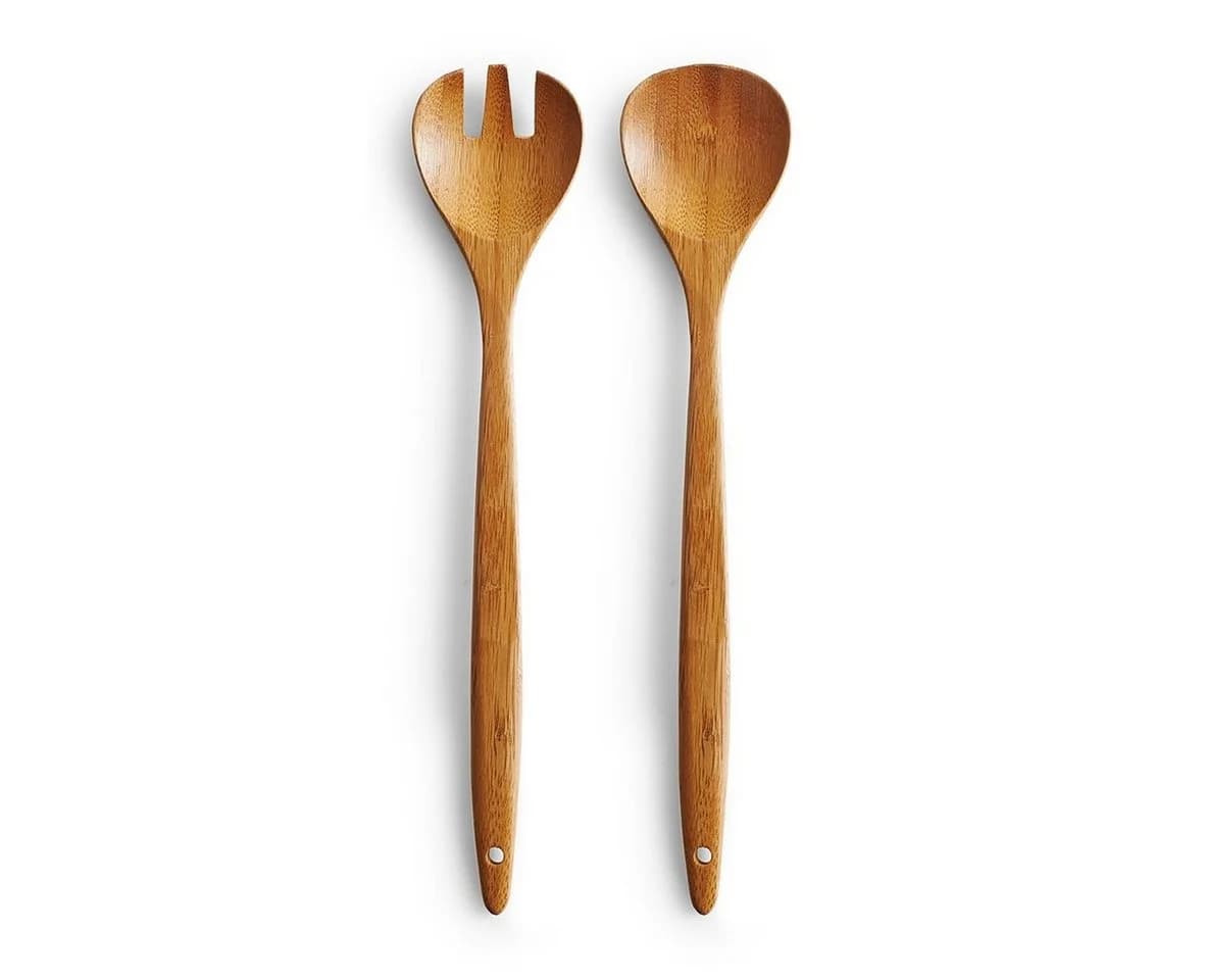 Salatbesteck Bamboo 2-teilig