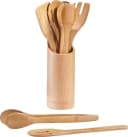 Zeller Present Bambus Besteckhalter Set mit Utensilien Bild 1