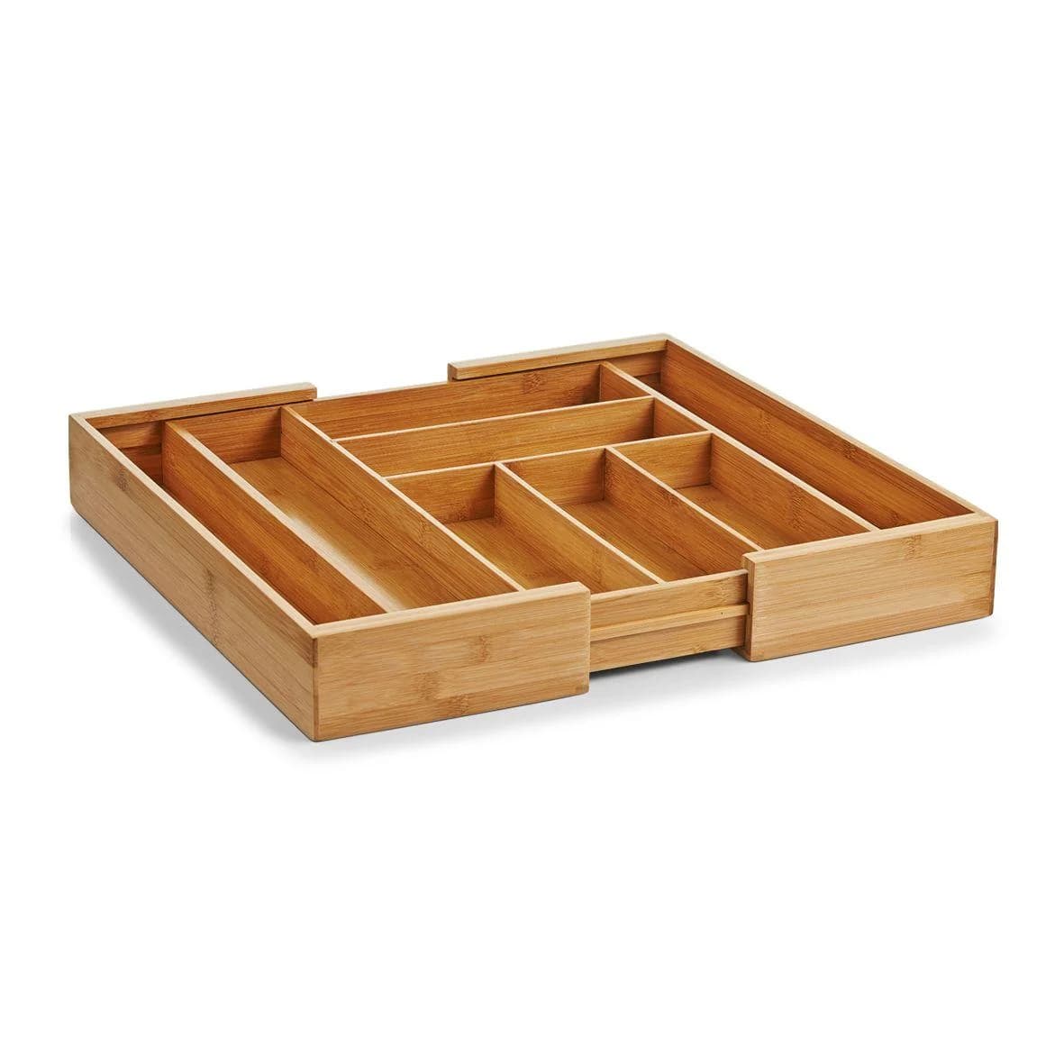 Besteckkasten Bamboo Bambus Ausziehfunktion 35 x 58 cm