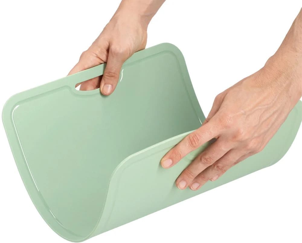 ZELLER Schneidematte Kunststoff Salbei 28x39 cm - Bild 3