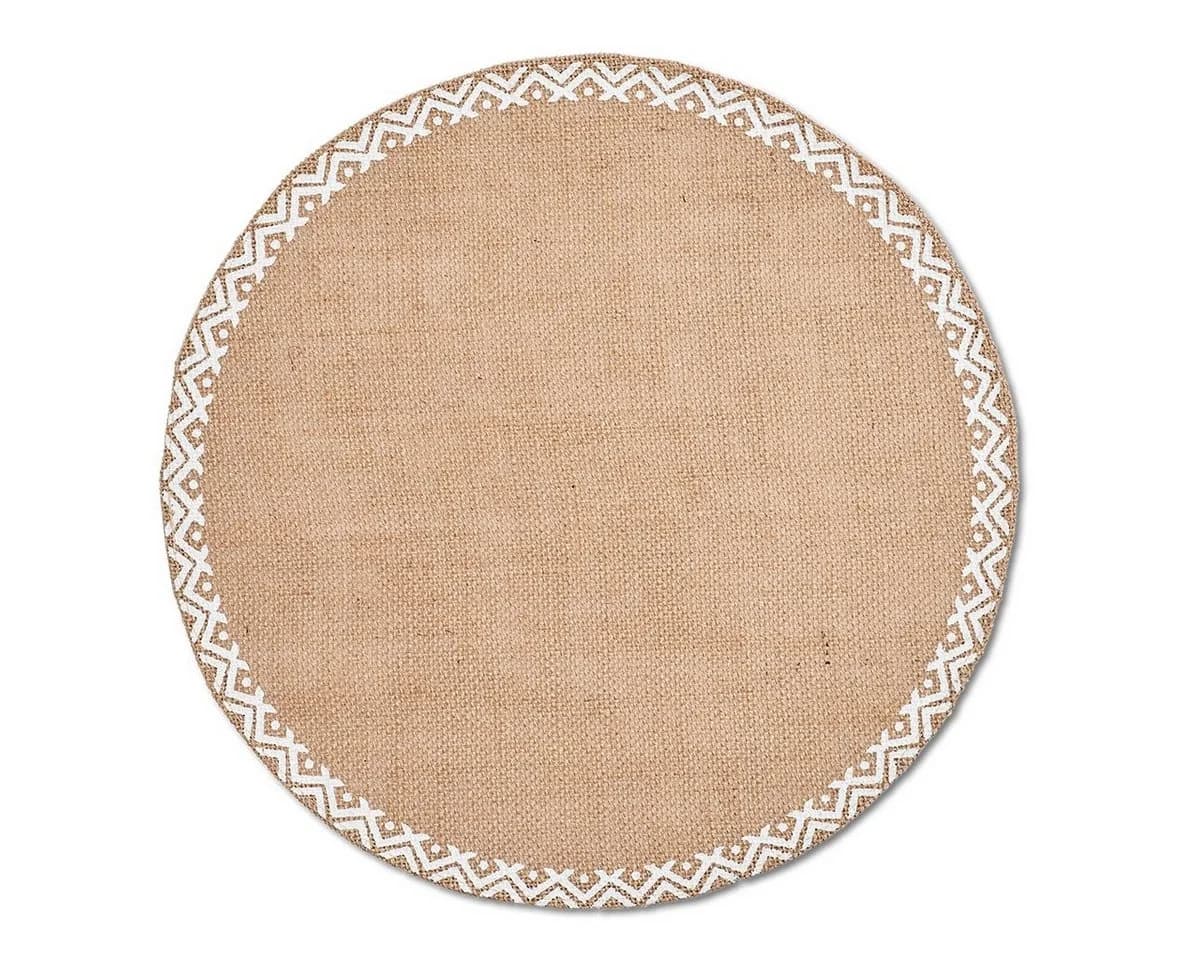 Zeller Present Platzset Ethno Jute Natur 38 cm - Bild 2