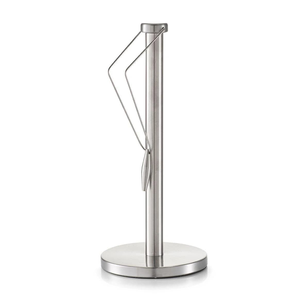 Zeller Küchenrollenhalter Edelstahl Silber