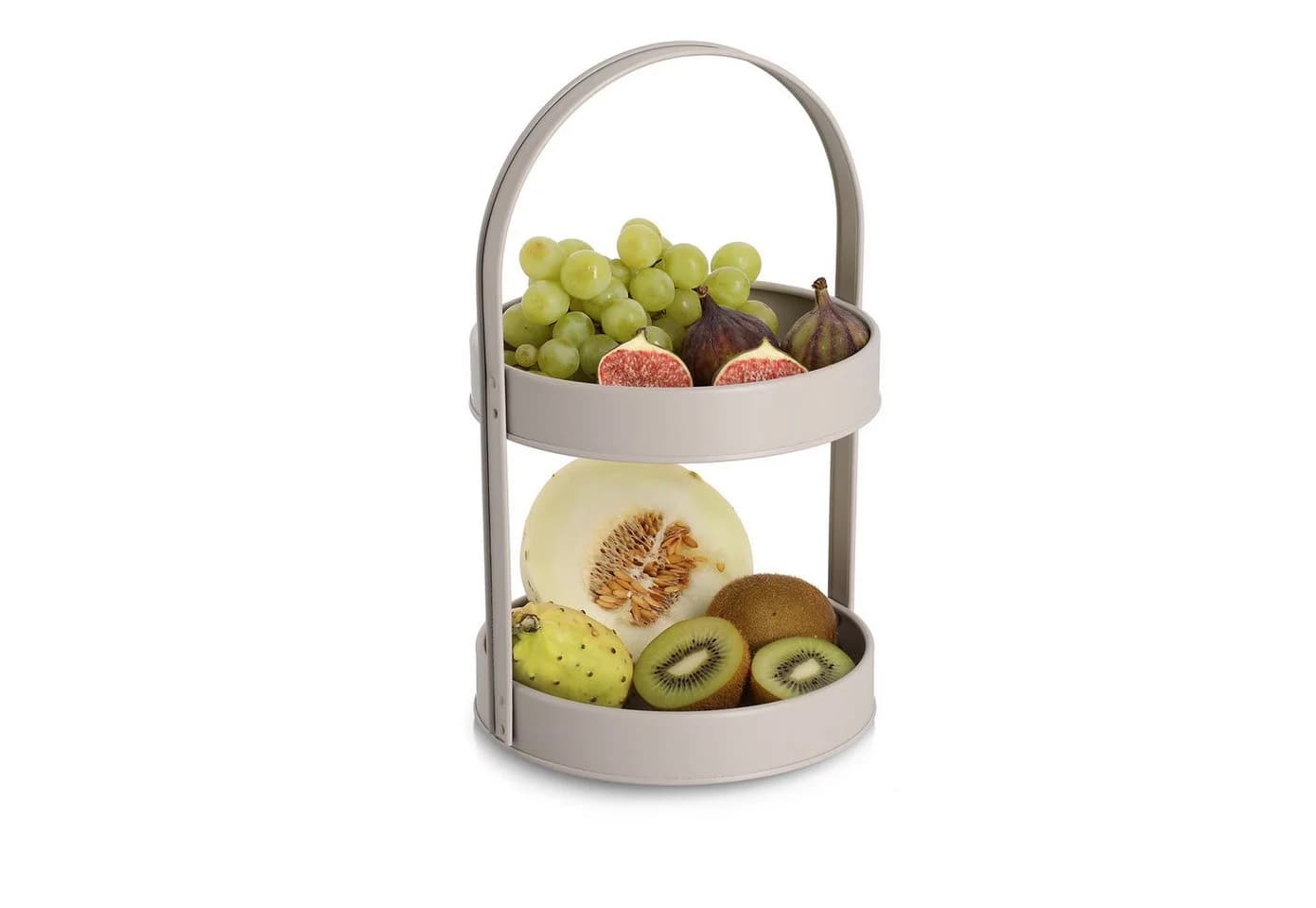 Zeller Present Etagere HELSINKI Greige Eisen