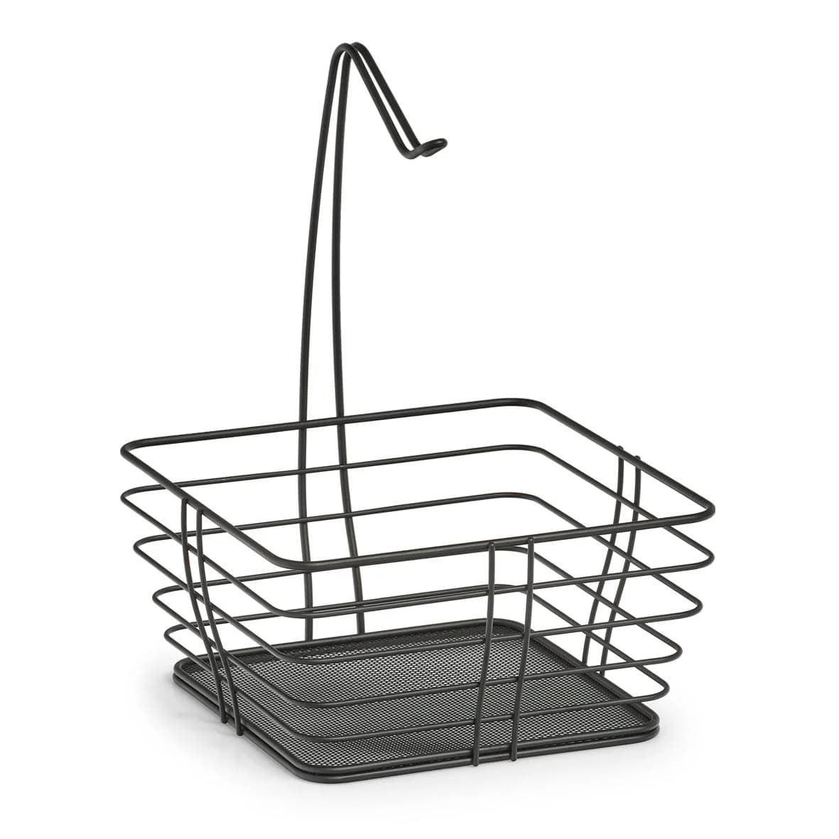 ZELLER Obstschale PRESENT Schwarz Metall mit Haken