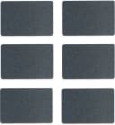 ZELLER PRESENT Platzset 6-tlg. Anthrazit Filz Bild 1