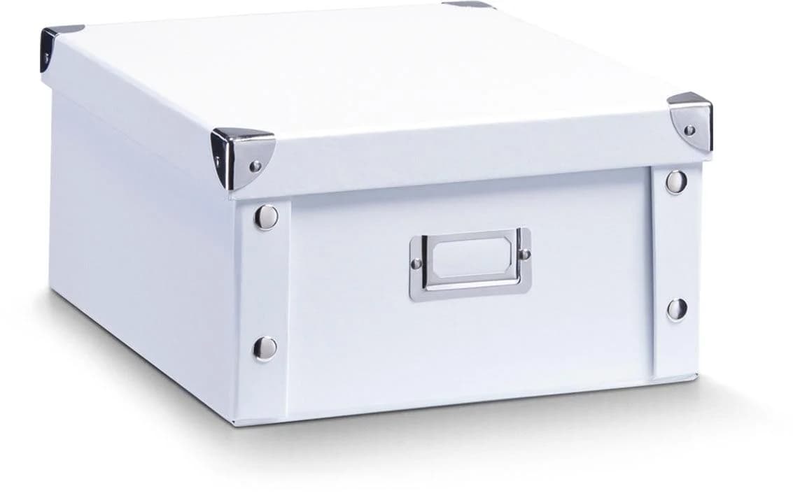 Zeller Present Aufbewahrungsbox Weiß 2er Set Faltbar - Bild 3