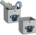 Zeller Present Organizer Aufbewahrungsbox Koala Grau 28cm Vlies Bild 1