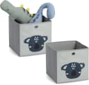 Zeller Present Organizer Aufbewahrungsbox Koala Grau 28cm Vlies Bild 2