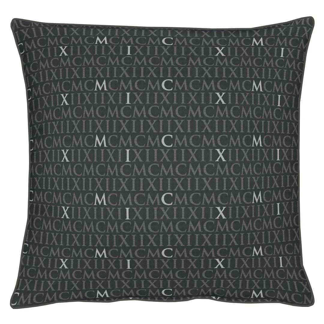 Kissenhülle APELT Mars Anthra Silber Polyester 40x40 cm