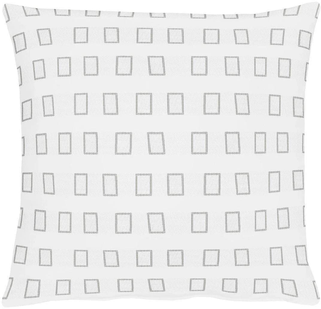 Kissenhülle APELT Mare 40x40 cm Polyester Weiß/Grau