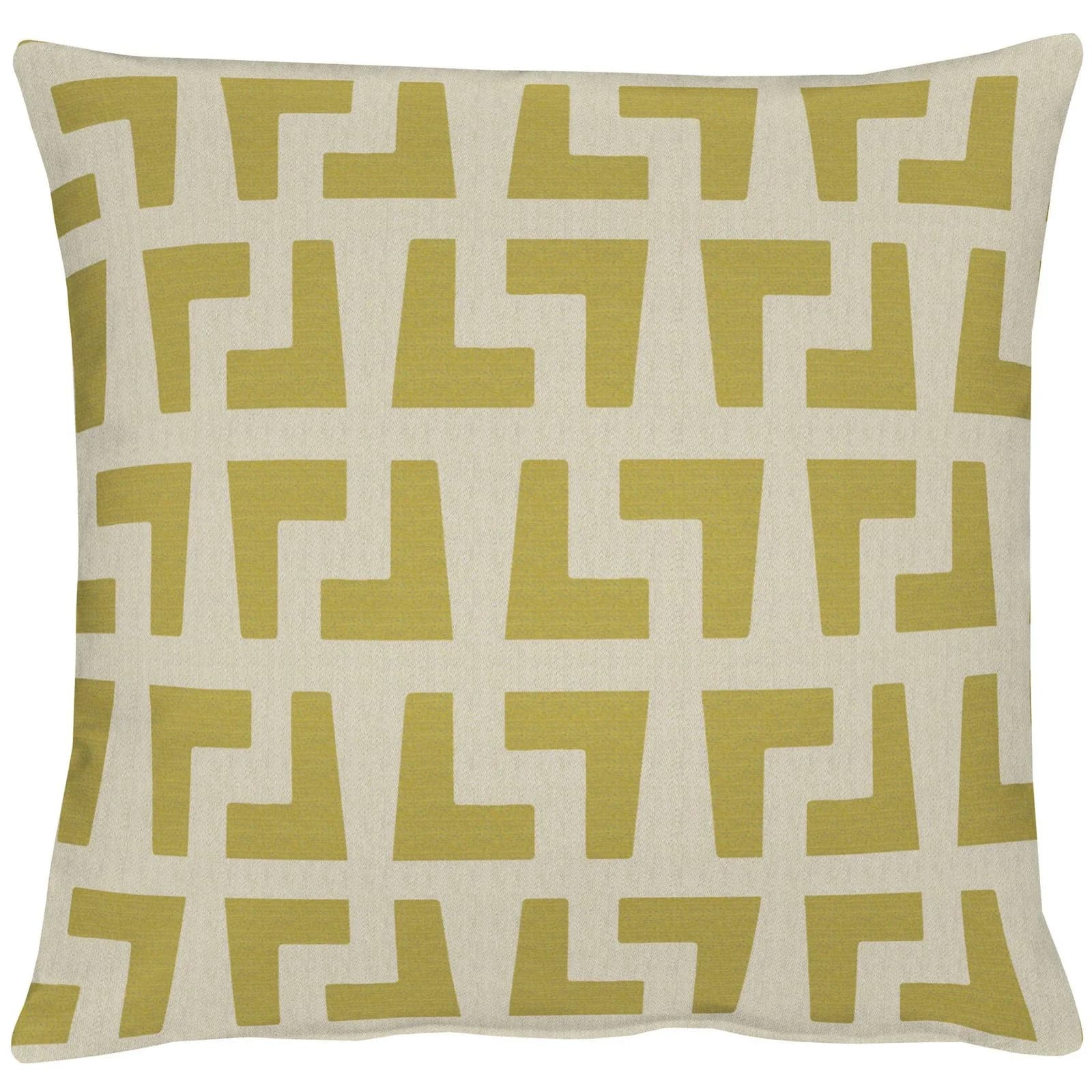Dekokissen APELT Miami Grün Ornamente 46x46 cm Polyester