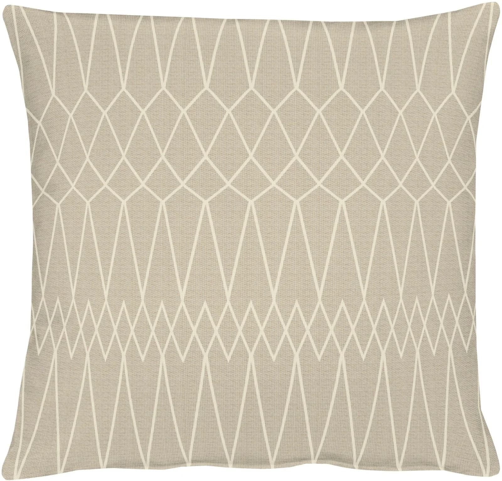 Dekokissen APELT "Teatro" Beige Jacquardgewebe 45x45cm