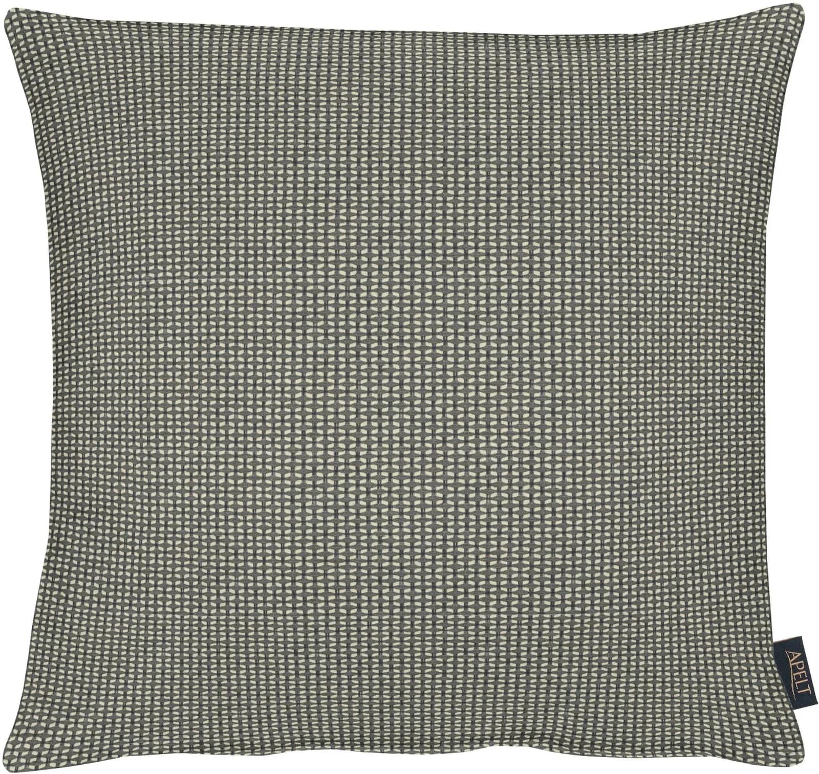 Apelt Dekokissenhülle 40x40 cm Anthrazit Polyester Viskose