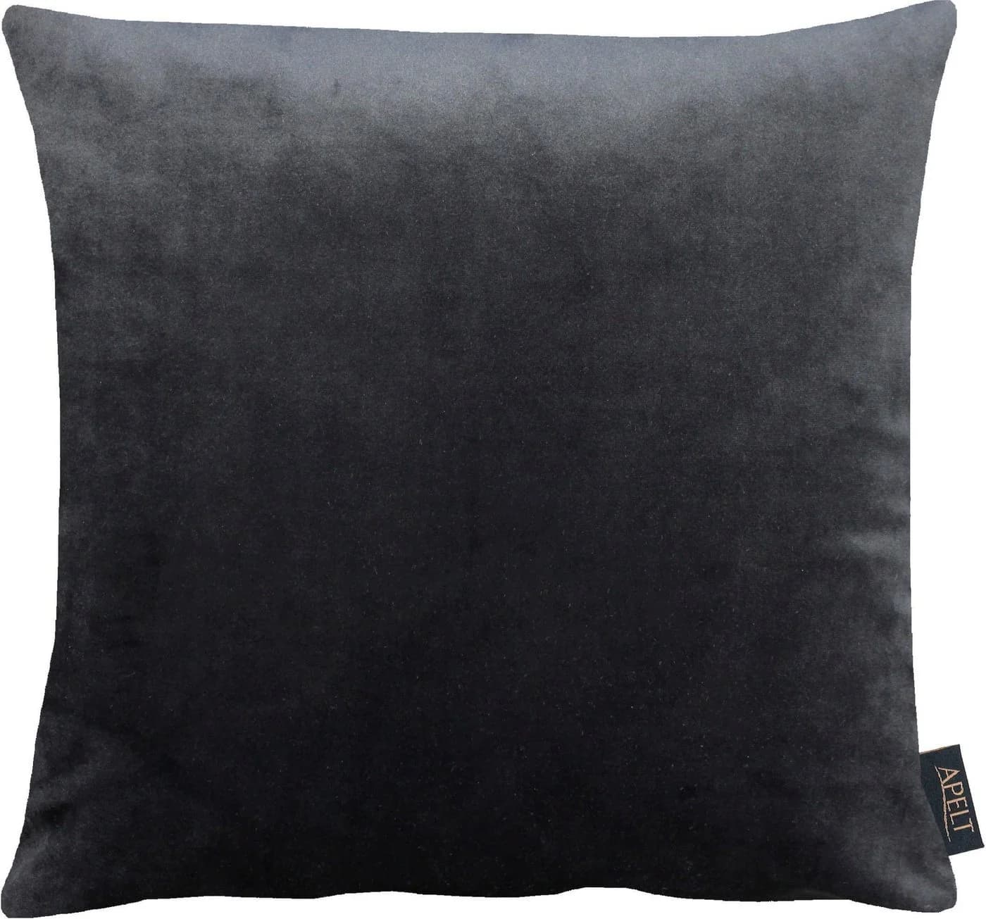 APELT Arte Dekokissen Schwarz Samt Kissenhülle 46x46cm - Bild 2