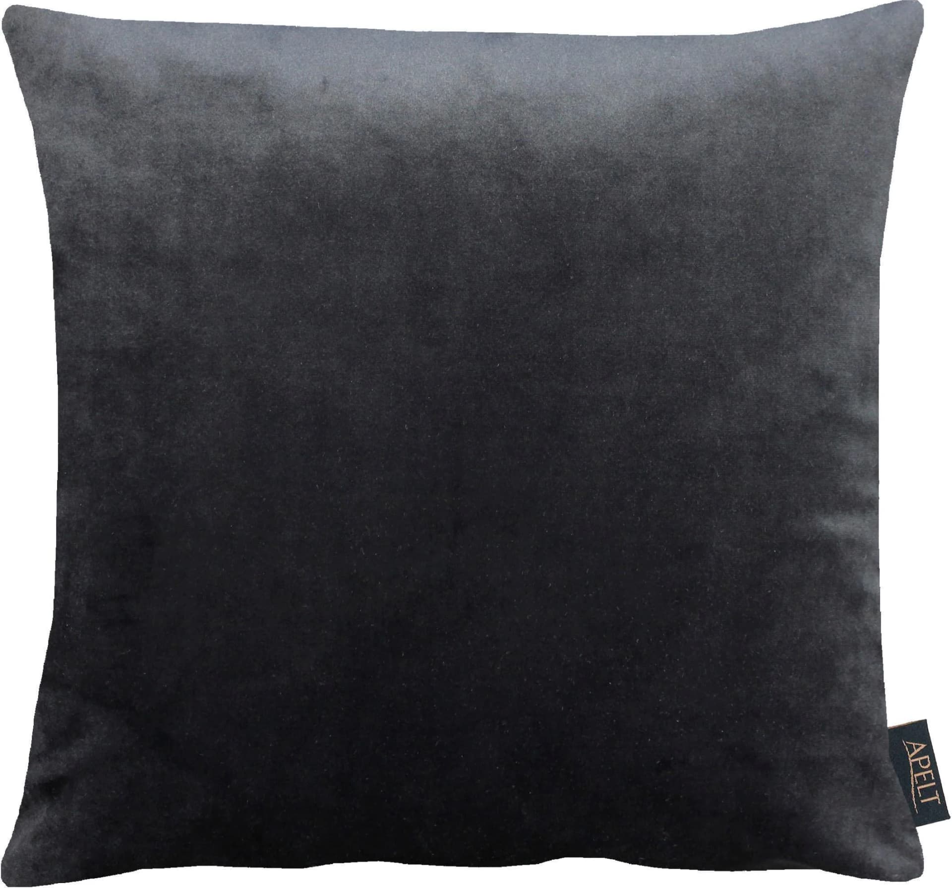 APELT Arte Dekokissen Schwarz Samt Kissenhülle 46x46cm - Bild 3