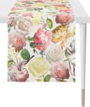 APELT Tischläufer Sina SUMMER GARDEN Bunt Rosenblüten Digitaldruck Bild 2