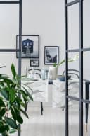 APELT Tischläufer Loft Style Jacquard Schwarz-Weiß-Grau Bild 1