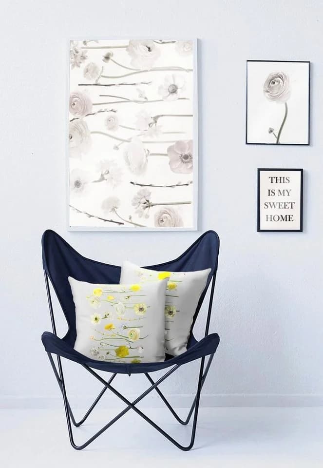 Dekokissen Frühjahrsblüten - Trendig und Elegant