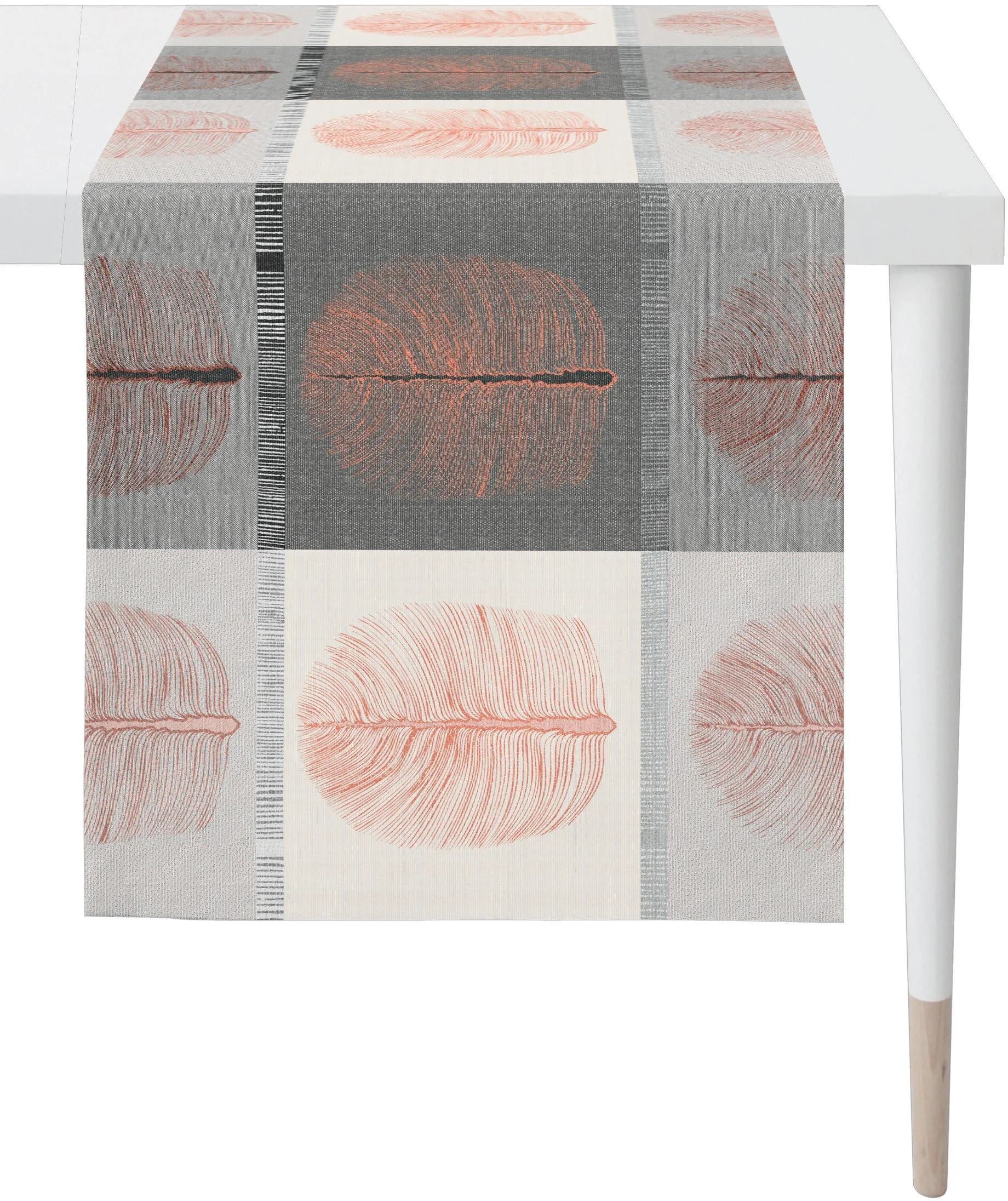 Apelt Tischläufer Vito LOFT STYLE Jacquardgewebe Rot