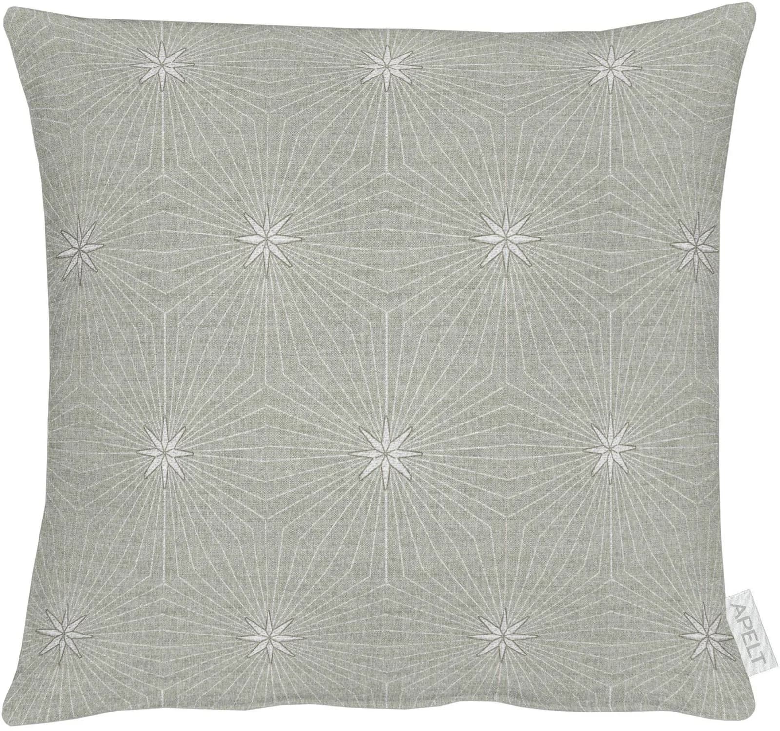 Kissenhülle APELT 4710 Grau Polyester Jacquard