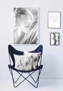 Kissenhülle APELT 6510 Grau Polyester 70% 30% Baumwolle Bild 1
