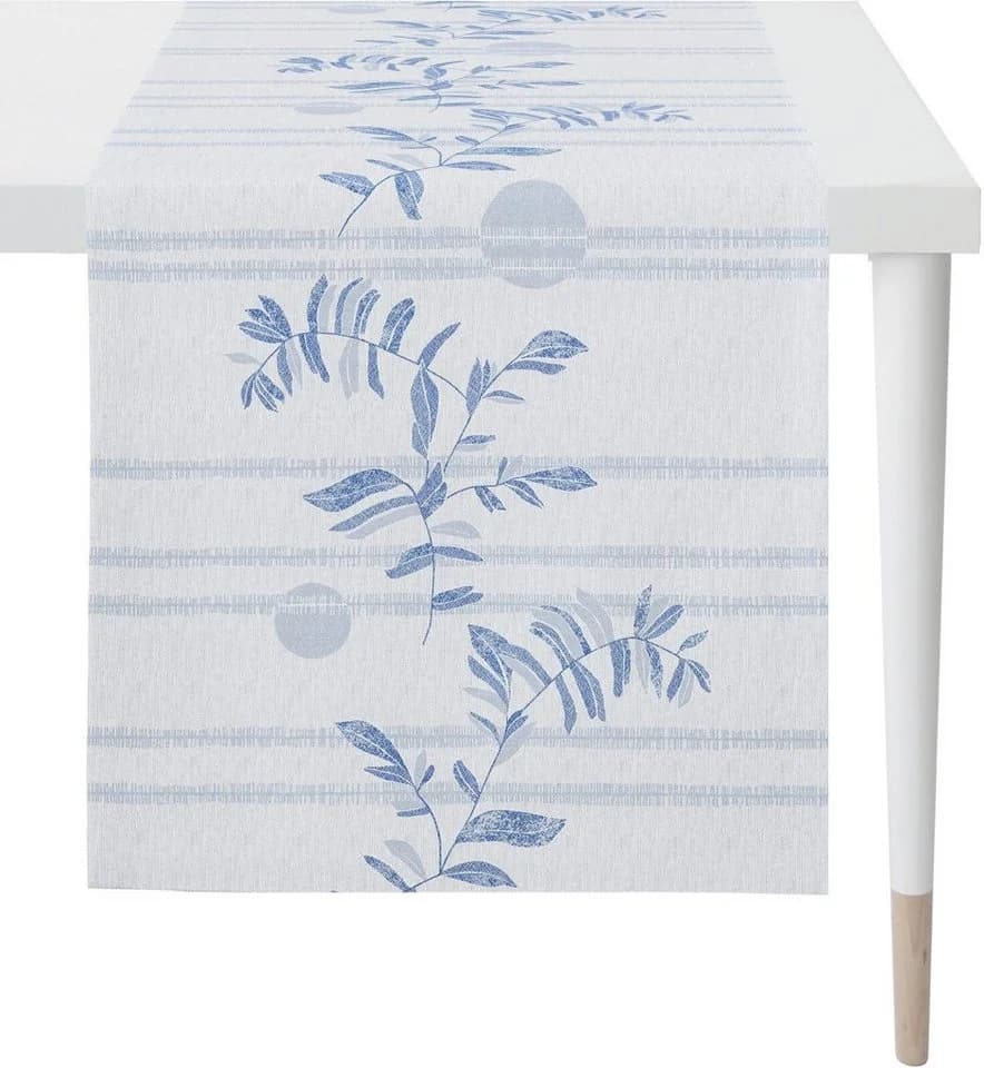 Tischläufer APELT 6871 LOFT STYLE Sommerdeko Hellblau Polyester Viskose - Bild 2