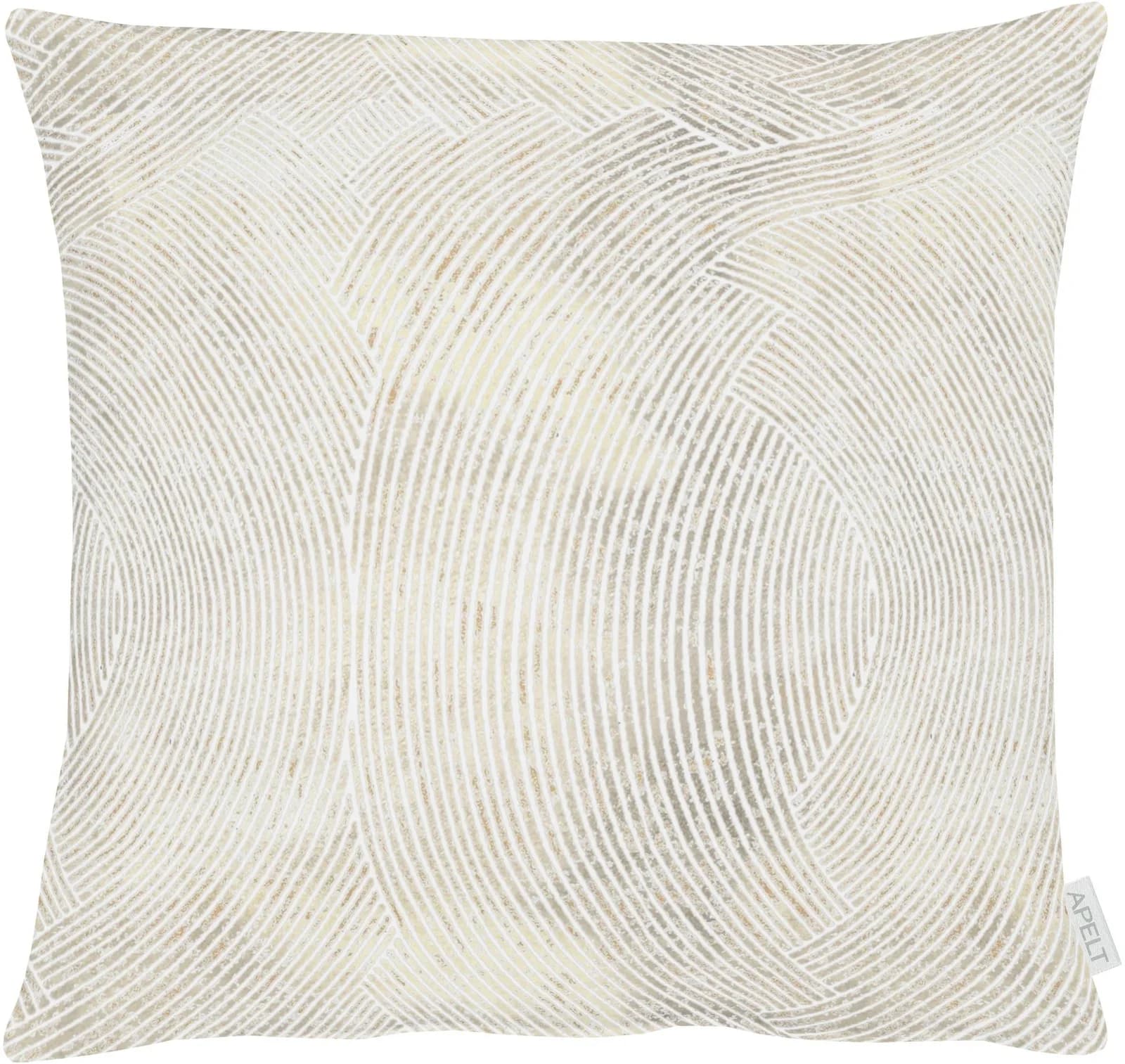 Apelt Kissenhülle 40x40 cm Beige Mischgewebe