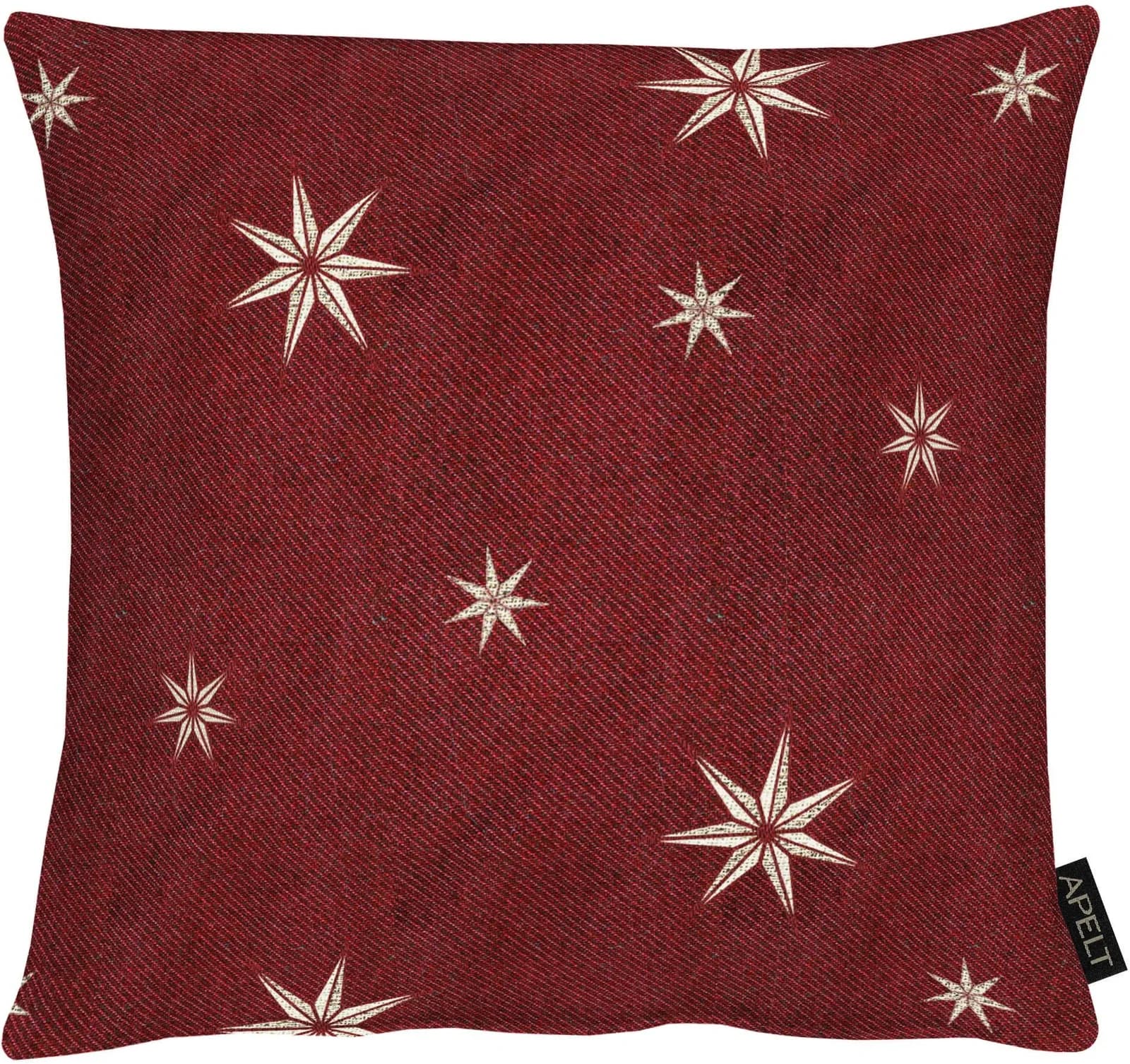 APELT Kissenhülle 5842 Gold Rot 40x40 cm Polyester